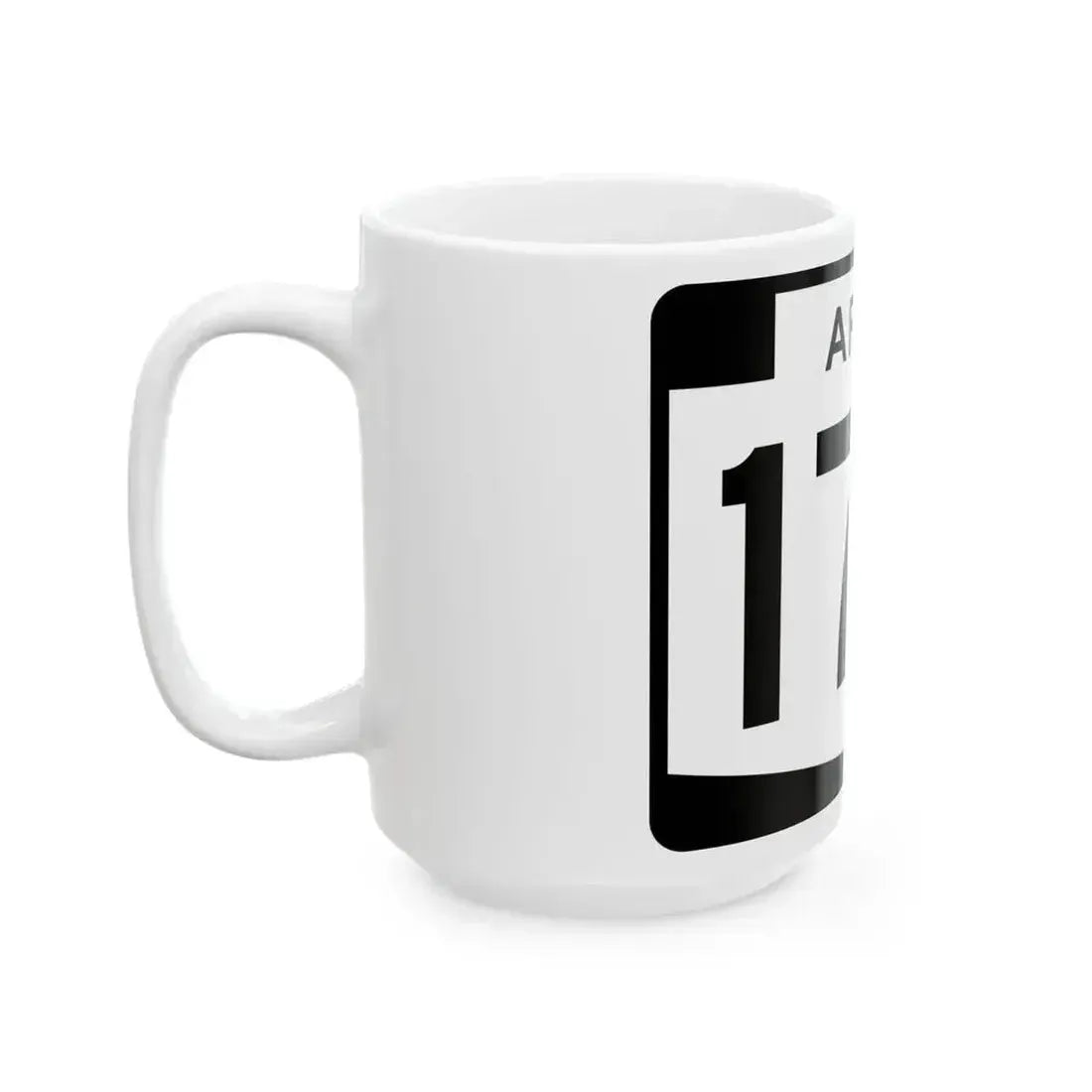 Arizona 170 (Arizona) (Road Sign) White Coffee Mug - Go Mug Yourself