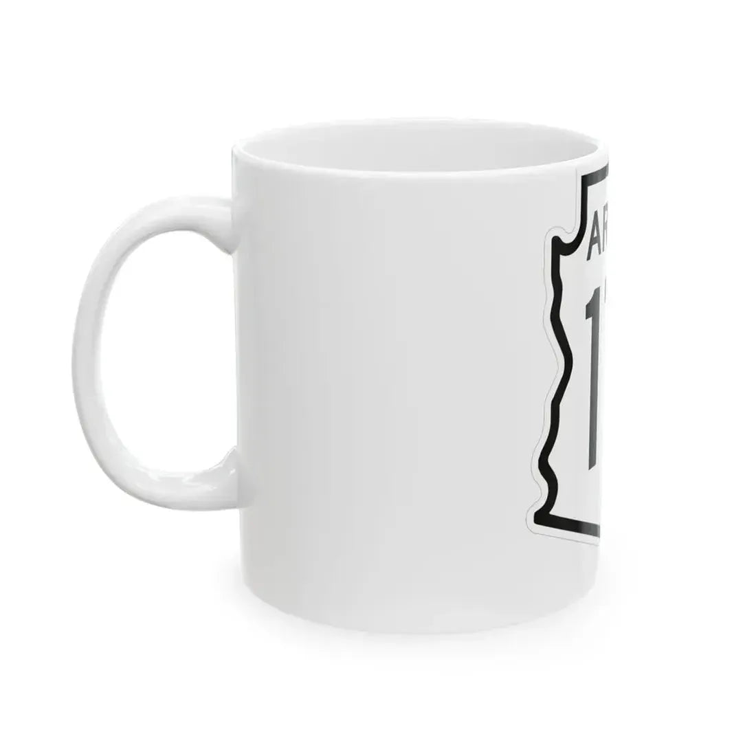 Arizona 172 1956 (Arizona) (Road Sign) White Coffee Mug - Go Mug Yourself