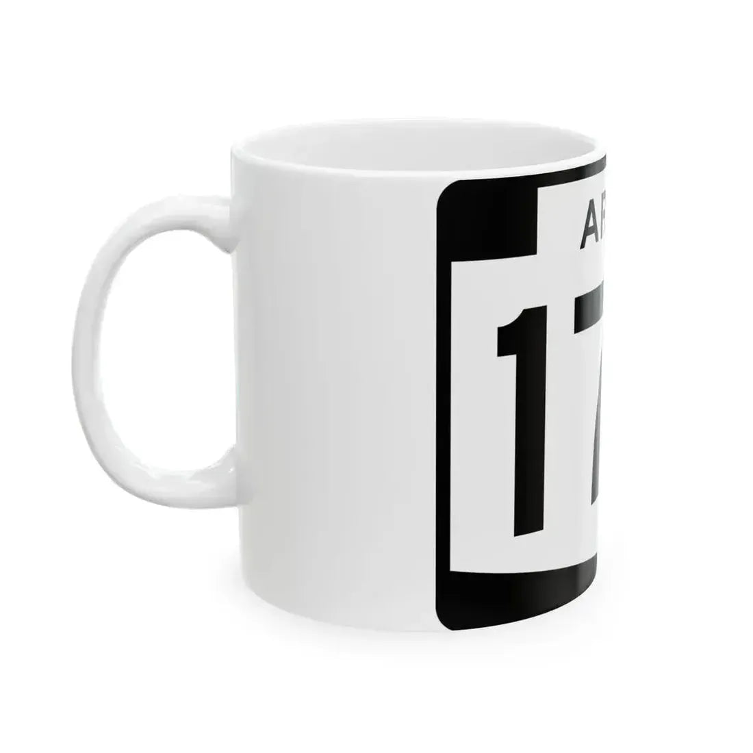 Arizona 172 (Arizona) (Road Sign) White Coffee Mug - Go Mug Yourself