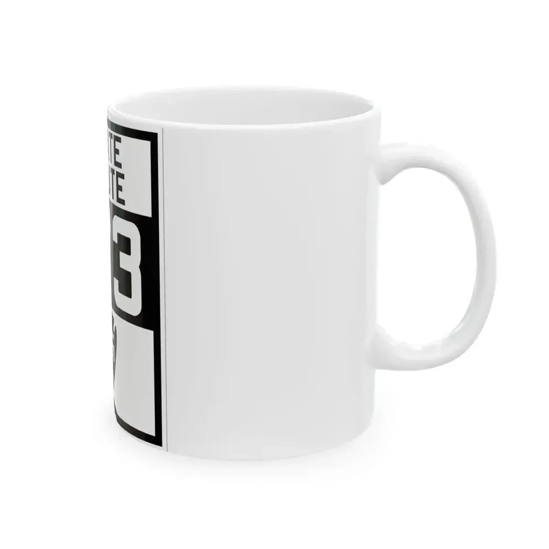 Arizona 173 1927 (Arizona) (Road Sign) White Coffee Mug - Go Mug Yourself
