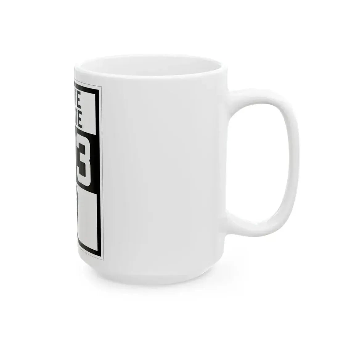 Arizona 173 1927 (Arizona) (Road Sign) White Coffee Mug - Go Mug Yourself