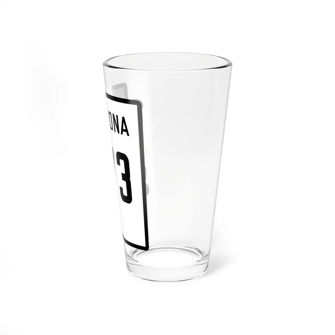 Arizona 173 Pre-1956 (Arizona) (Road Sign) Pint Glss 16oz - Go Mug Yourself