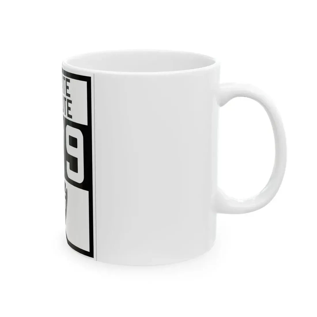 Arizona 179 1927 (Arizona) (Road Sign) White Coffee Mug - Go Mug Yourself