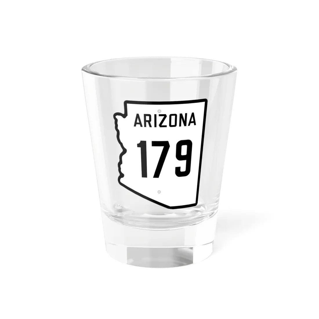 Arizona 179 1941 (Arizona) (Road Sign) Shot Glass 1.5oz 1.5oz - Go Mug Yourself