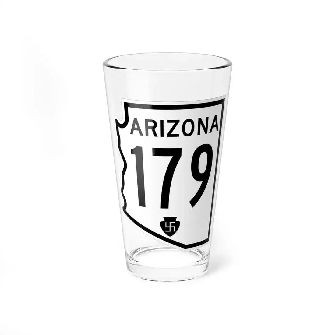 Arizona 179 1956 (Arizona) (Road Sign) Pint Glss 16oz 16oz - Go Mug Yourself
