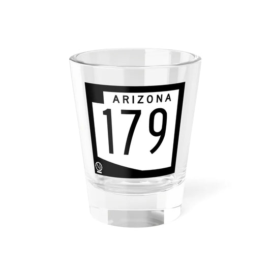 Arizona 179 1978 (Arizona) (Road Sign) Shot Glass 1.5oz 1.5oz - Go Mug Yourself