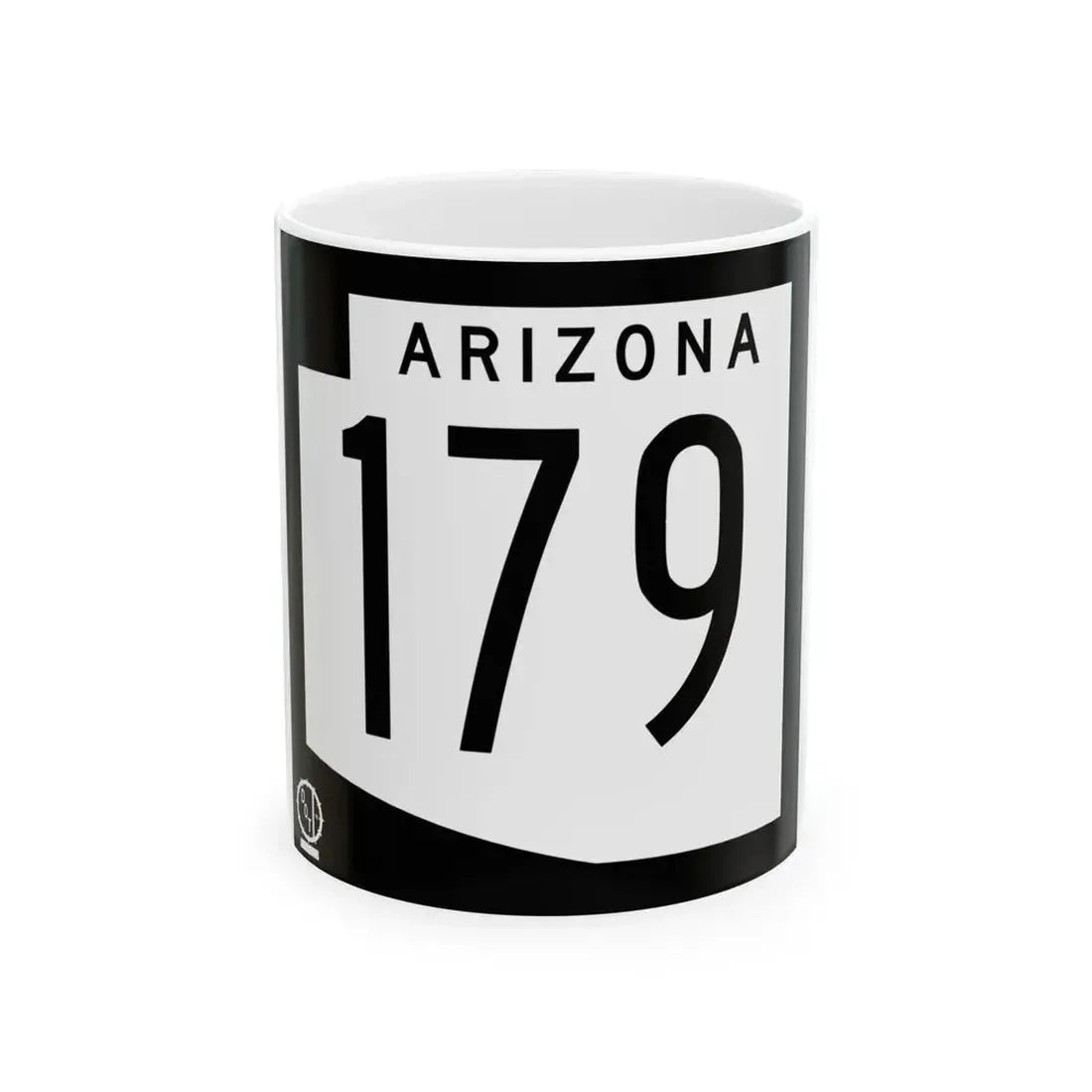 Arizona 179 1978 (Arizona) (Road Sign) White Coffee Mug 11oz - Go Mug Yourself