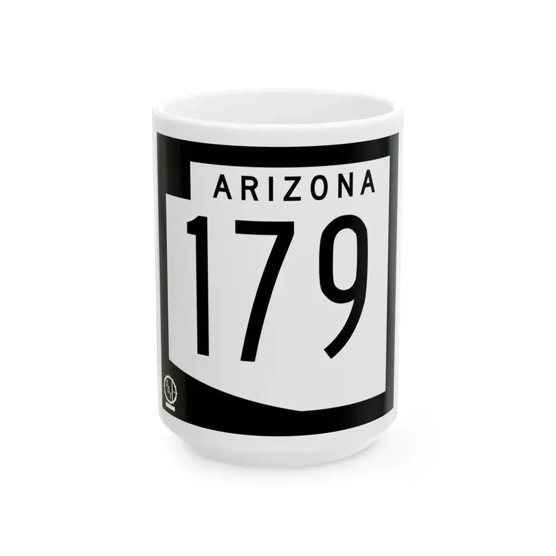 Arizona 179 1978 (Arizona) (Road Sign) White Coffee Mug 15oz - Go Mug Yourself