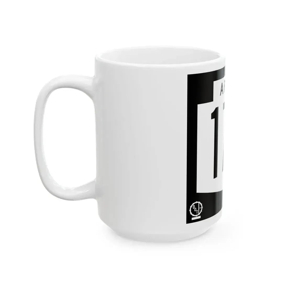 Arizona 179 1978 (Arizona) (Road Sign) White Coffee Mug - Go Mug Yourself