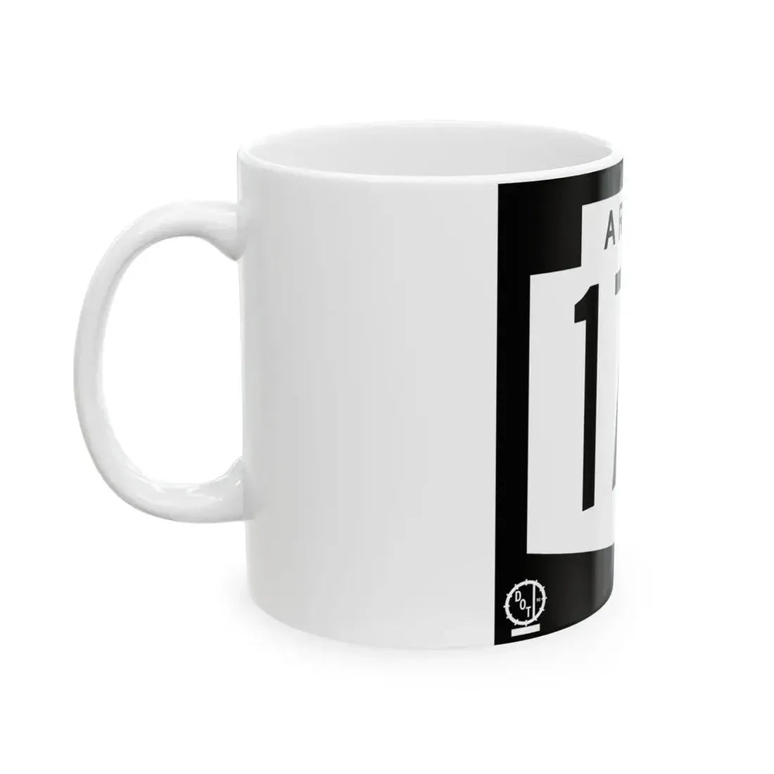 Arizona 179 1978 (Arizona) (Road Sign) White Coffee Mug - Go Mug Yourself