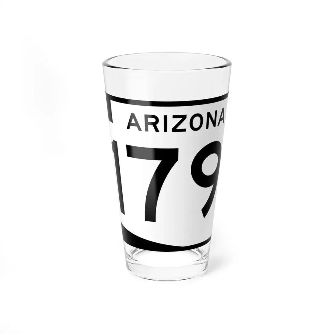 Arizona 179 (Arizona) (Road Sign) Pint Glss 16oz 16oz - Go Mug Yourself