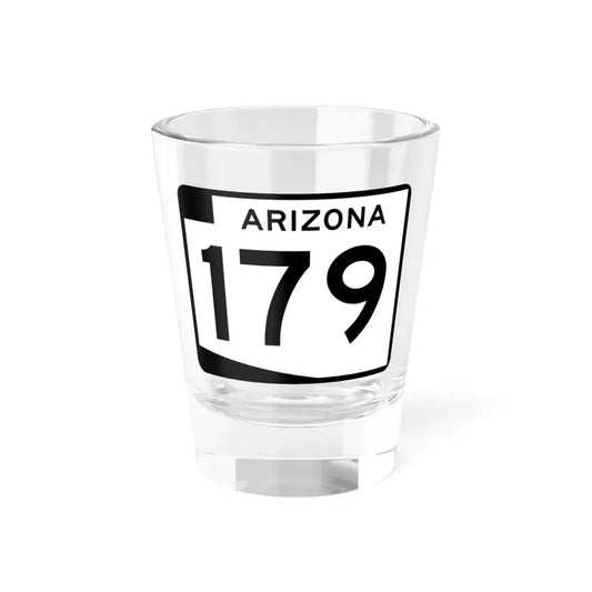 Arizona 179 (Arizona) (Road Sign) Shot Glass 1.5oz 1.5oz - Go Mug Yourself