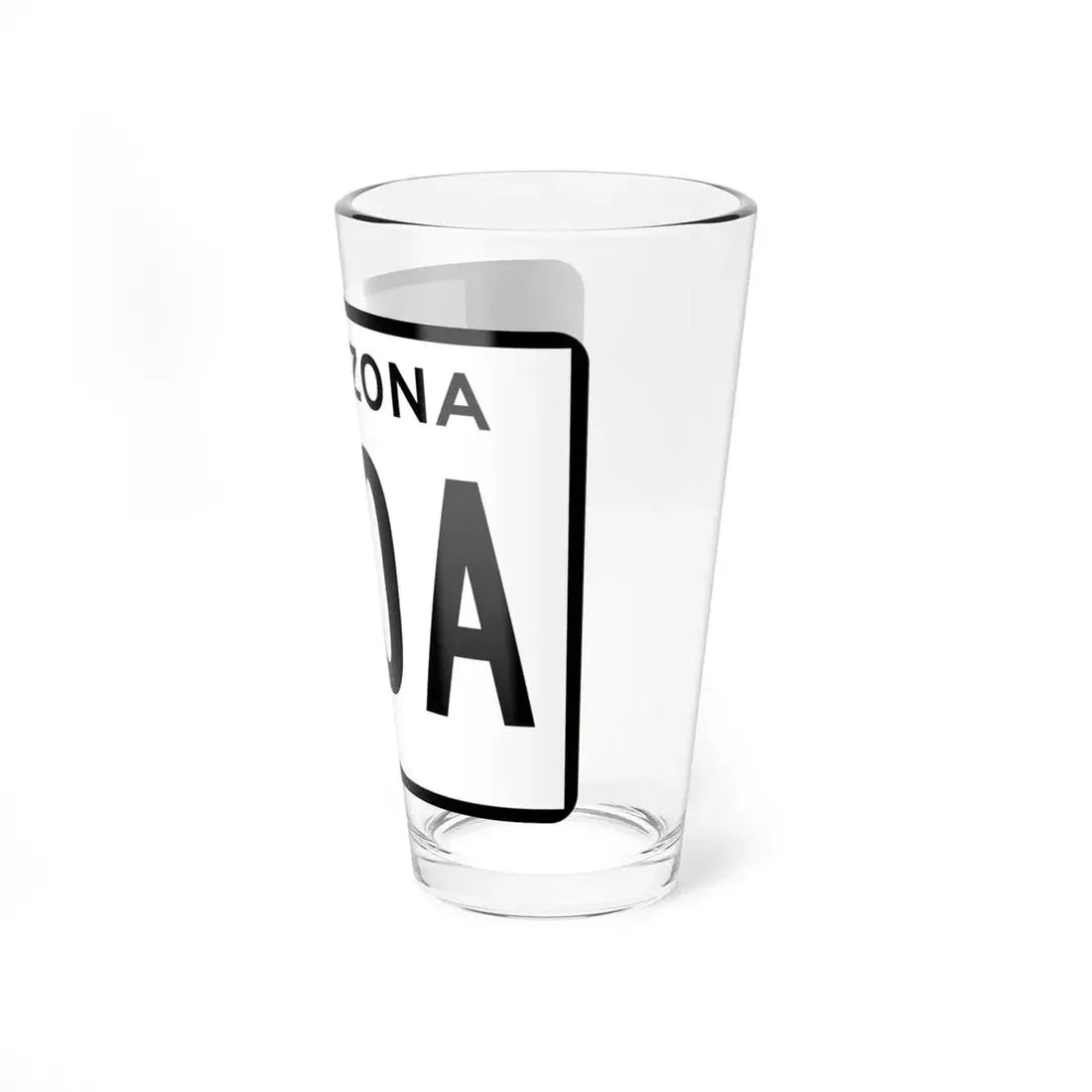 Arizona 180A (Arizona) (Road Sign) Pint Glss 16oz - Go Mug Yourself