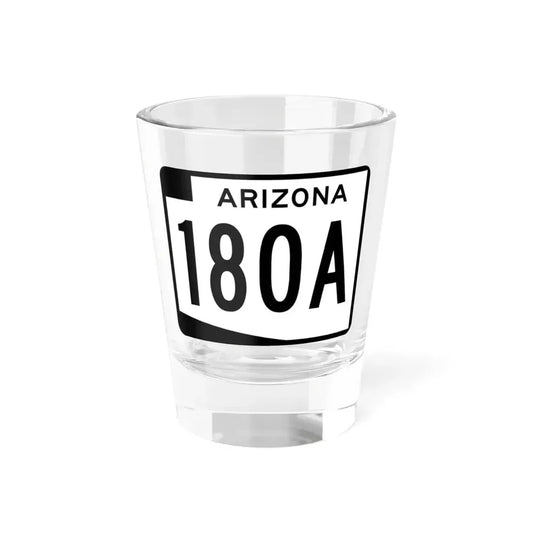 Arizona 180A (Arizona) (Road Sign) Shot Glass 1.5oz 1.5oz - Go Mug Yourself