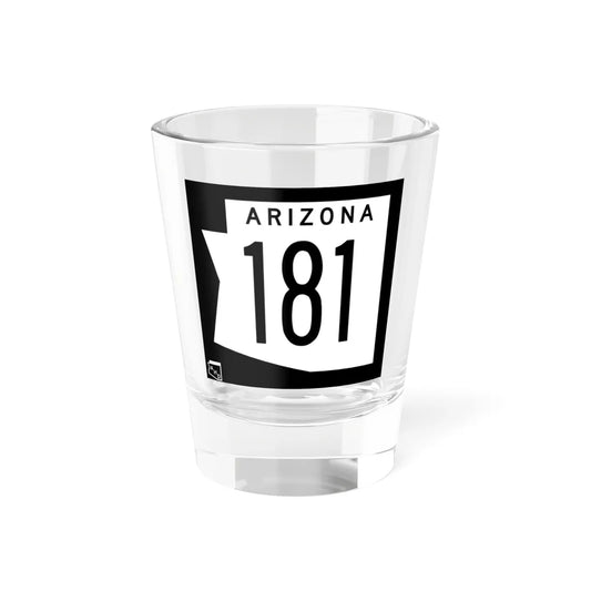 Arizona 181 1973 (Arizona) (Road Sign) Shot Glass 1.5oz 1.5oz - Go Mug Yourself