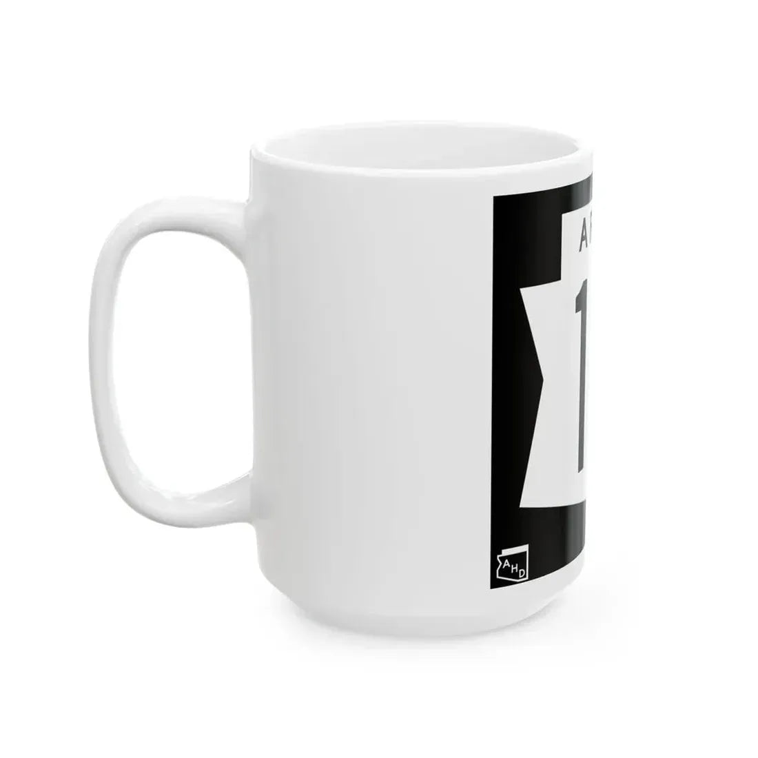 Arizona 181 1973 (Arizona) (Road Sign) White Coffee Mug - Go Mug Yourself
