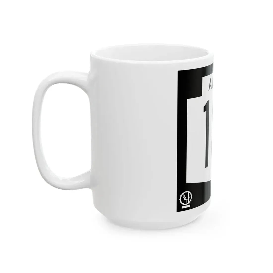 Arizona 181 1978 (Arizona) (Road Sign) White Coffee Mug - Go Mug Yourself