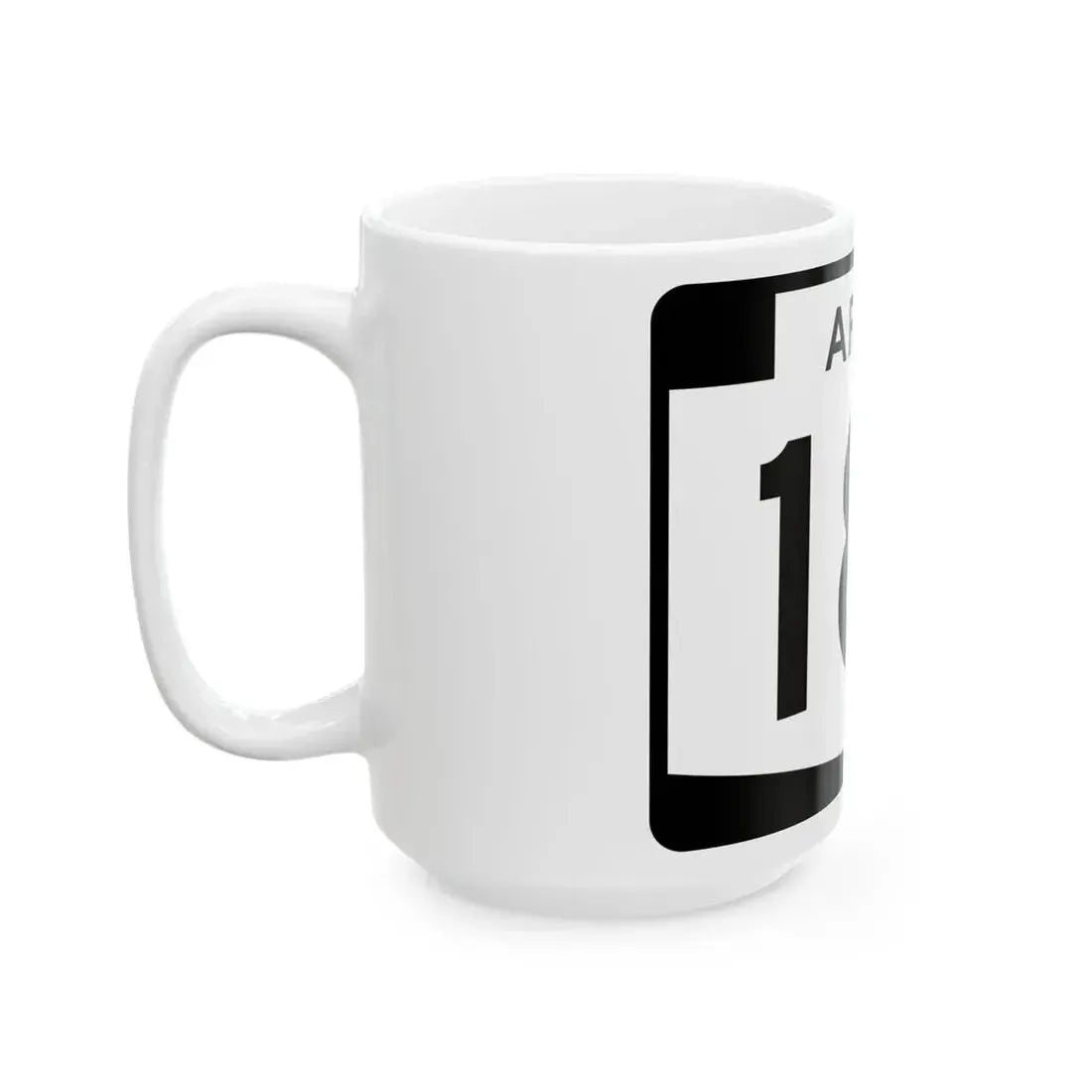 Arizona 181 (Arizona) (Road Sign) White Coffee Mug - Go Mug Yourself