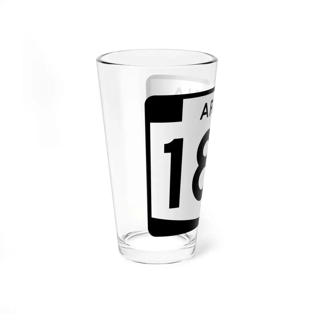 Arizona 186 (Arizona) (Road Sign) Pint Glss 16oz - Go Mug Yourself