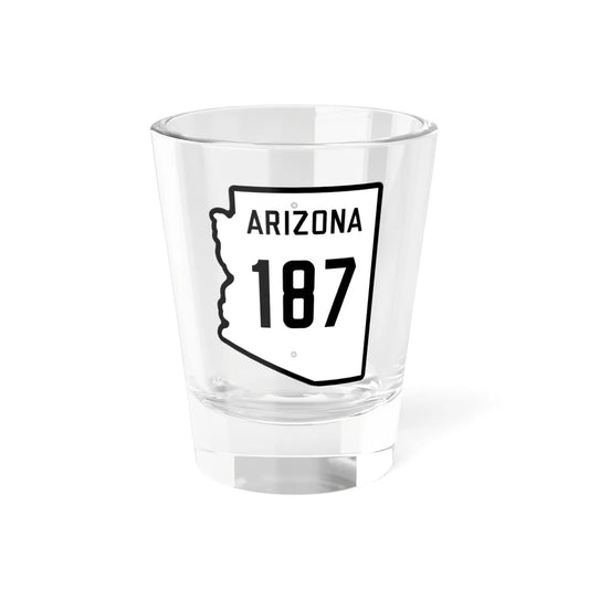 Arizona 187 1941 (Arizona) (Road Sign) Shot Glass 1.5oz 1.5oz - Go Mug Yourself
