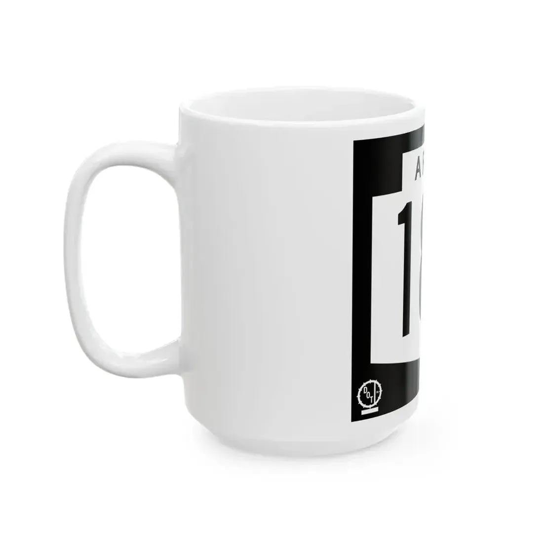 Arizona 187 1978 (Arizona) (Road Sign) White Coffee Mug - Go Mug Yourself