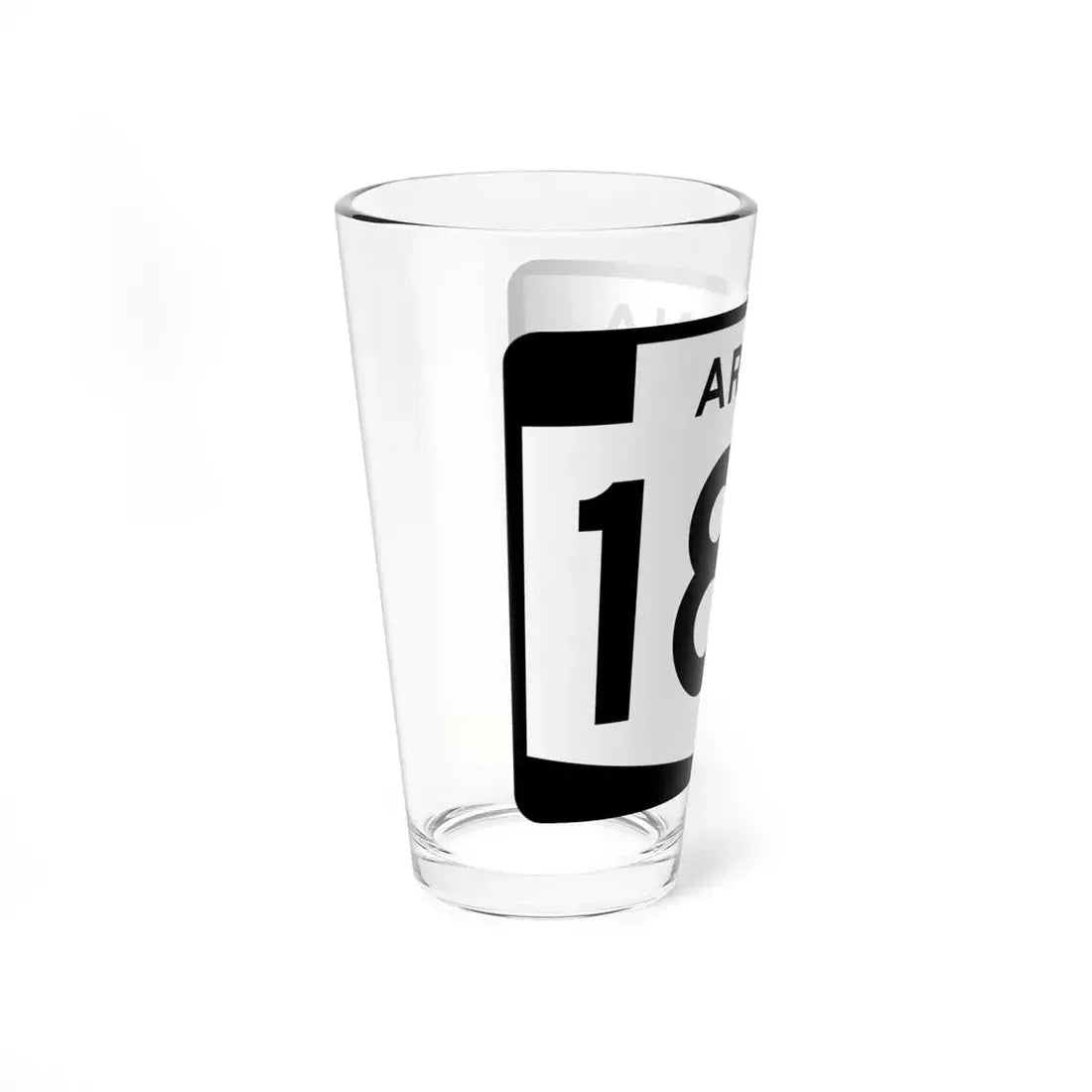 Arizona 187 (Arizona) (Road Sign) Pint Glss 16oz - Go Mug Yourself