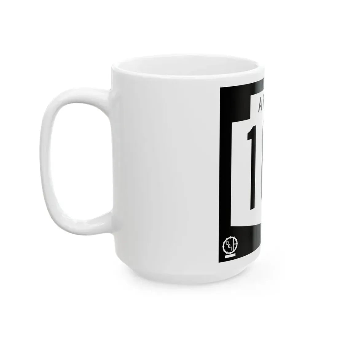 Arizona 188 1978 (Arizona) (Road Sign) White Coffee Mug - Go Mug Yourself