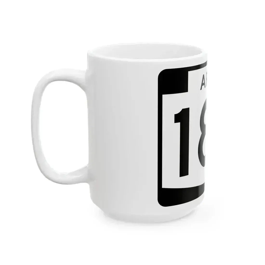 Arizona 188 (Arizona) (Road Sign) White Coffee Mug - Go Mug Yourself