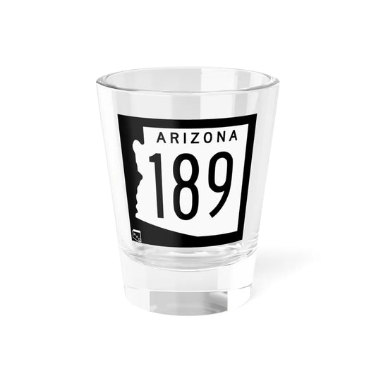 Arizona 189 1963 (Arizona) (Road Sign) Shot Glass 1.5oz 1.5oz - Go Mug Yourself