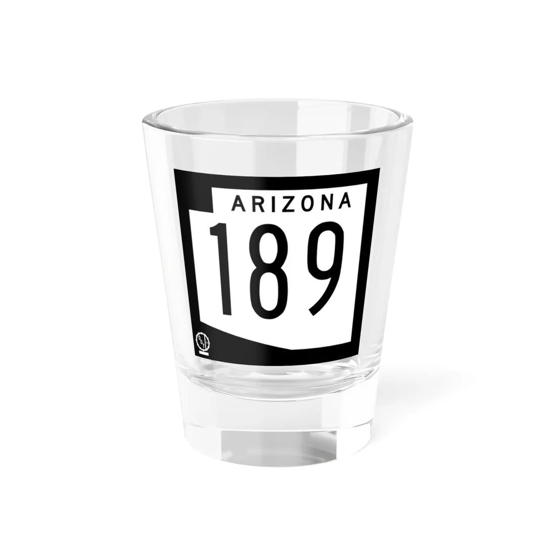 Arizona 189 1978 (Arizona) (Road Sign) Shot Glass 1.5oz 1.5oz - Go Mug Yourself