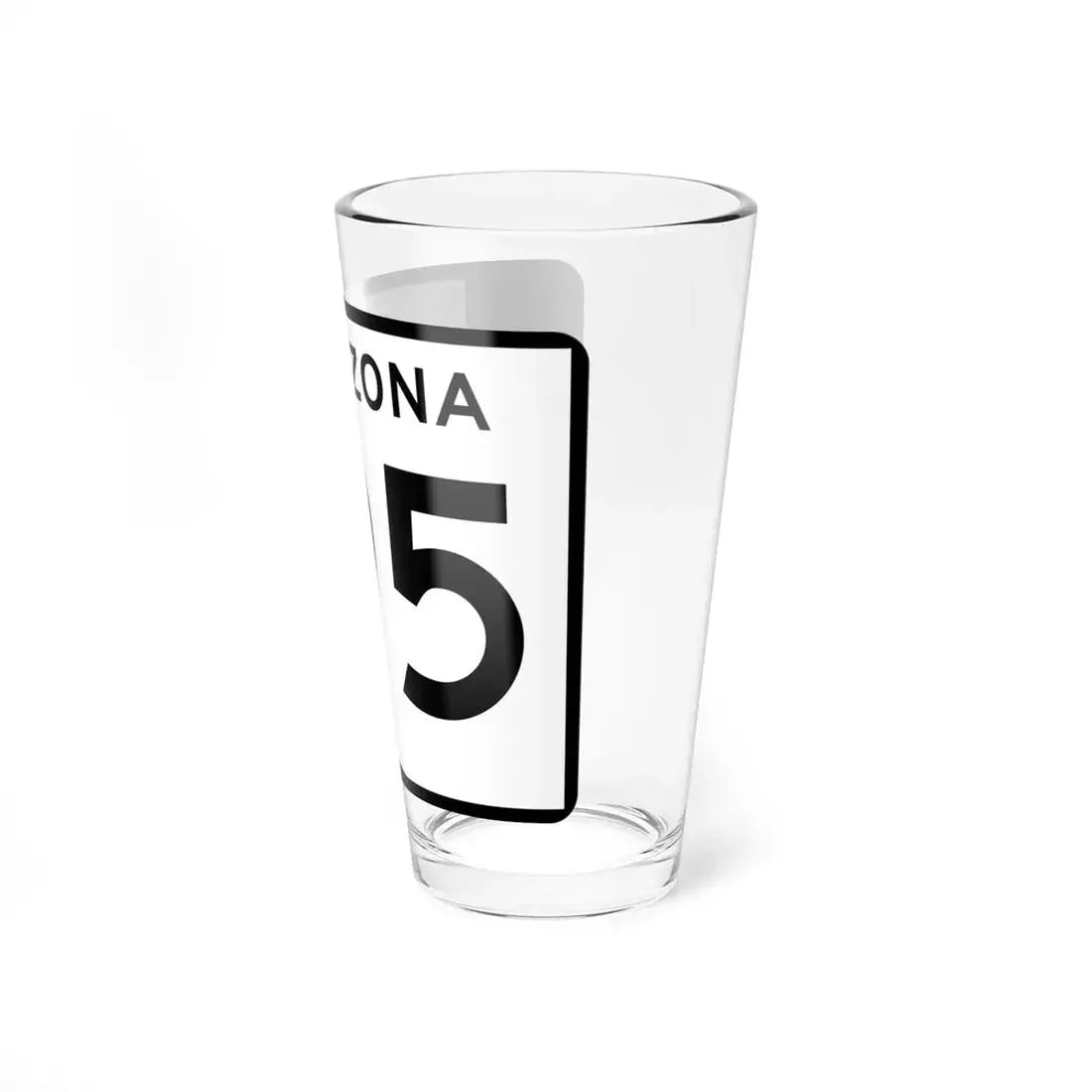 Arizona 195 (Arizona) (Road Sign) Pint Glss 16oz - Go Mug Yourself