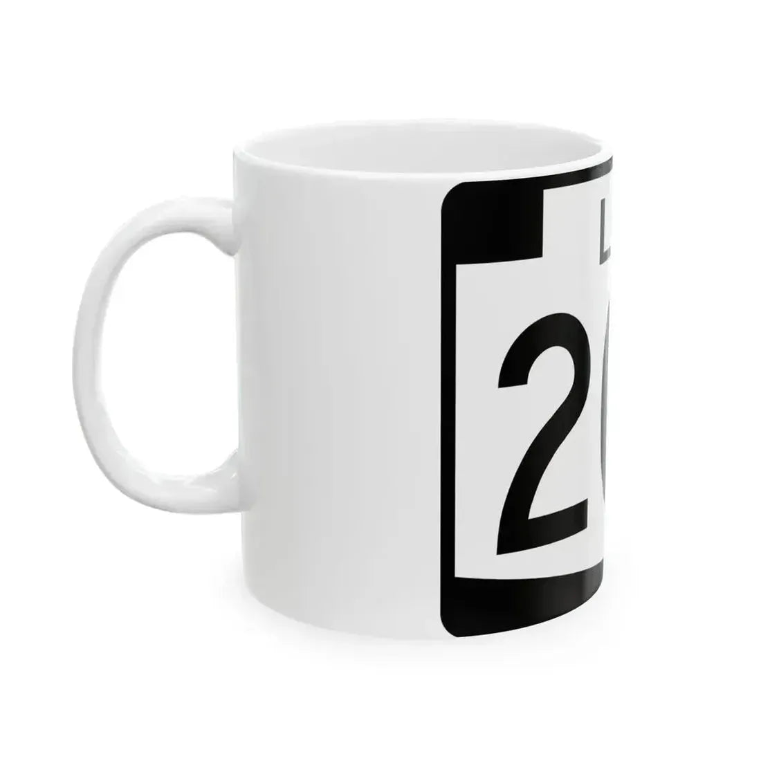 Arizona 202 (Arizona) (Road Sign) White Coffee Mug - Go Mug Yourself