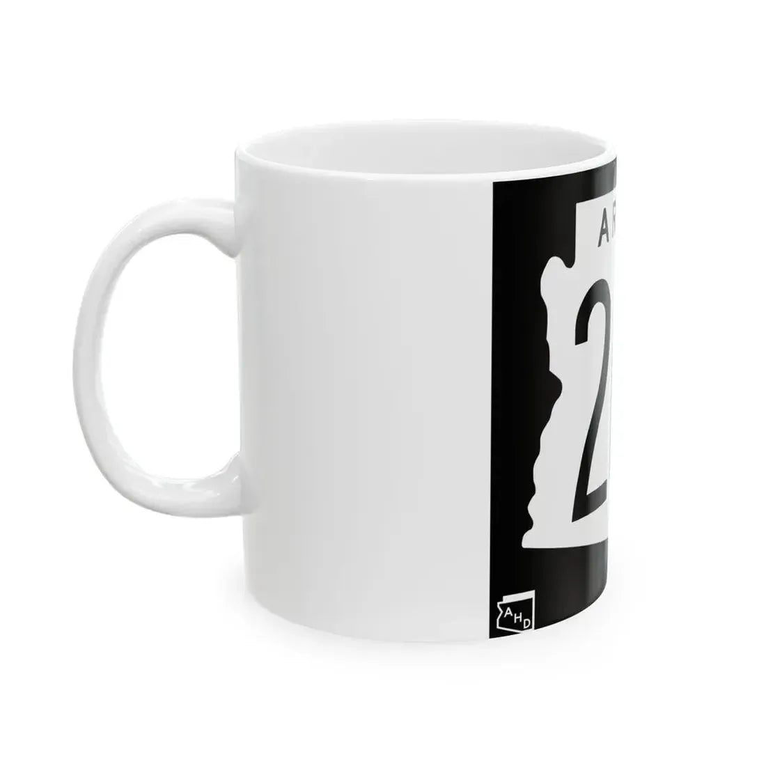 Arizona 260 1963 (Arizona) (Road Sign) White Coffee Mug - Go Mug Yourself