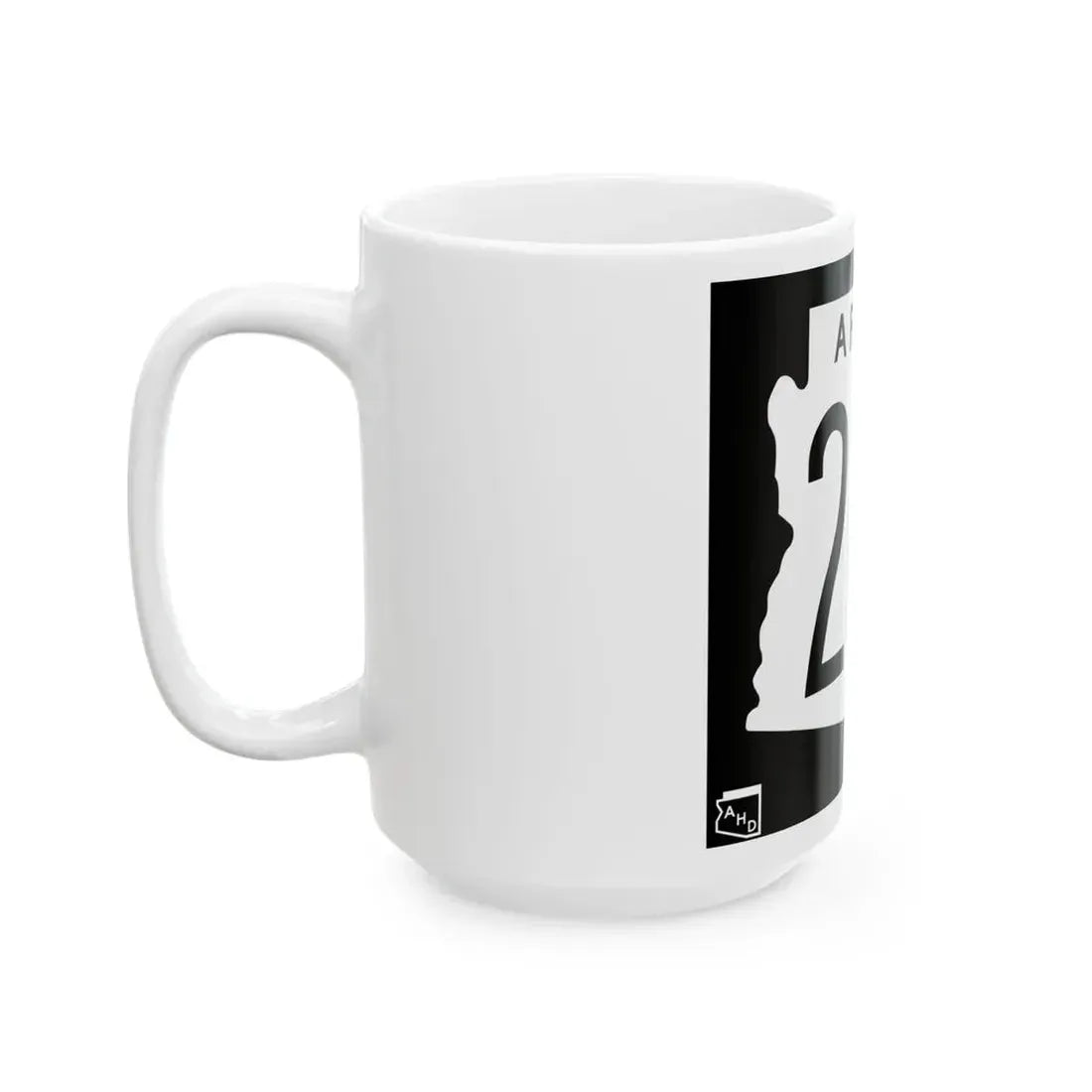 Arizona 260 1963 (Arizona) (Road Sign) White Coffee Mug - Go Mug Yourself