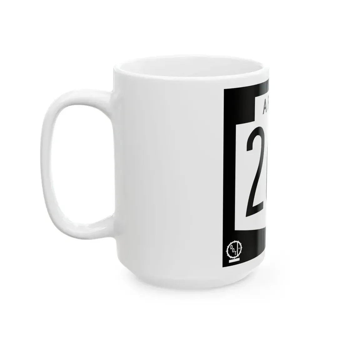 Arizona 260 1978 (Arizona) (Road Sign) White Coffee Mug - Go Mug Yourself