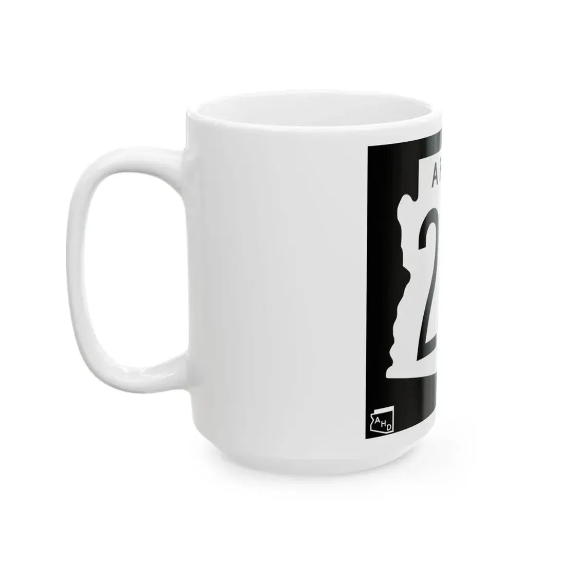 Arizona 264 1963 (Arizona) (Road Sign) White Coffee Mug - Go Mug Yourself