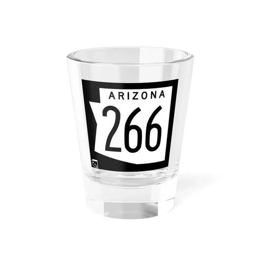 Arizona 266 1973 (Arizona) (Road Sign) Shot Glass 1.5oz 1.5oz - Go Mug Yourself