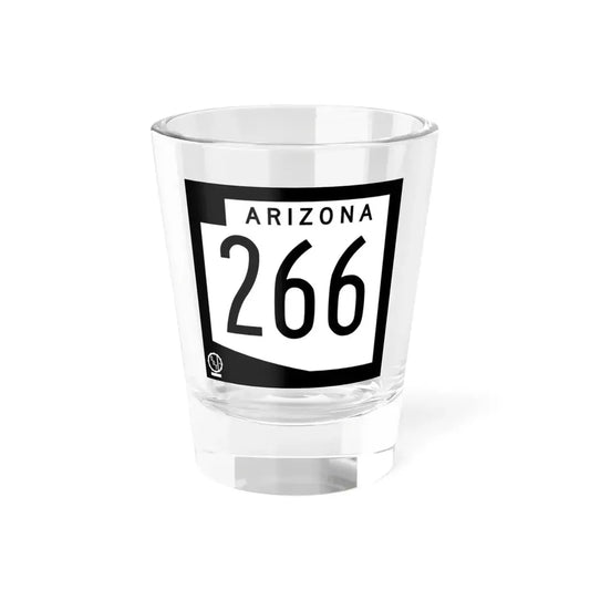 Arizona 266 1978 (Arizona) (Road Sign) Shot Glass 1.5oz 1.5oz - Go Mug Yourself