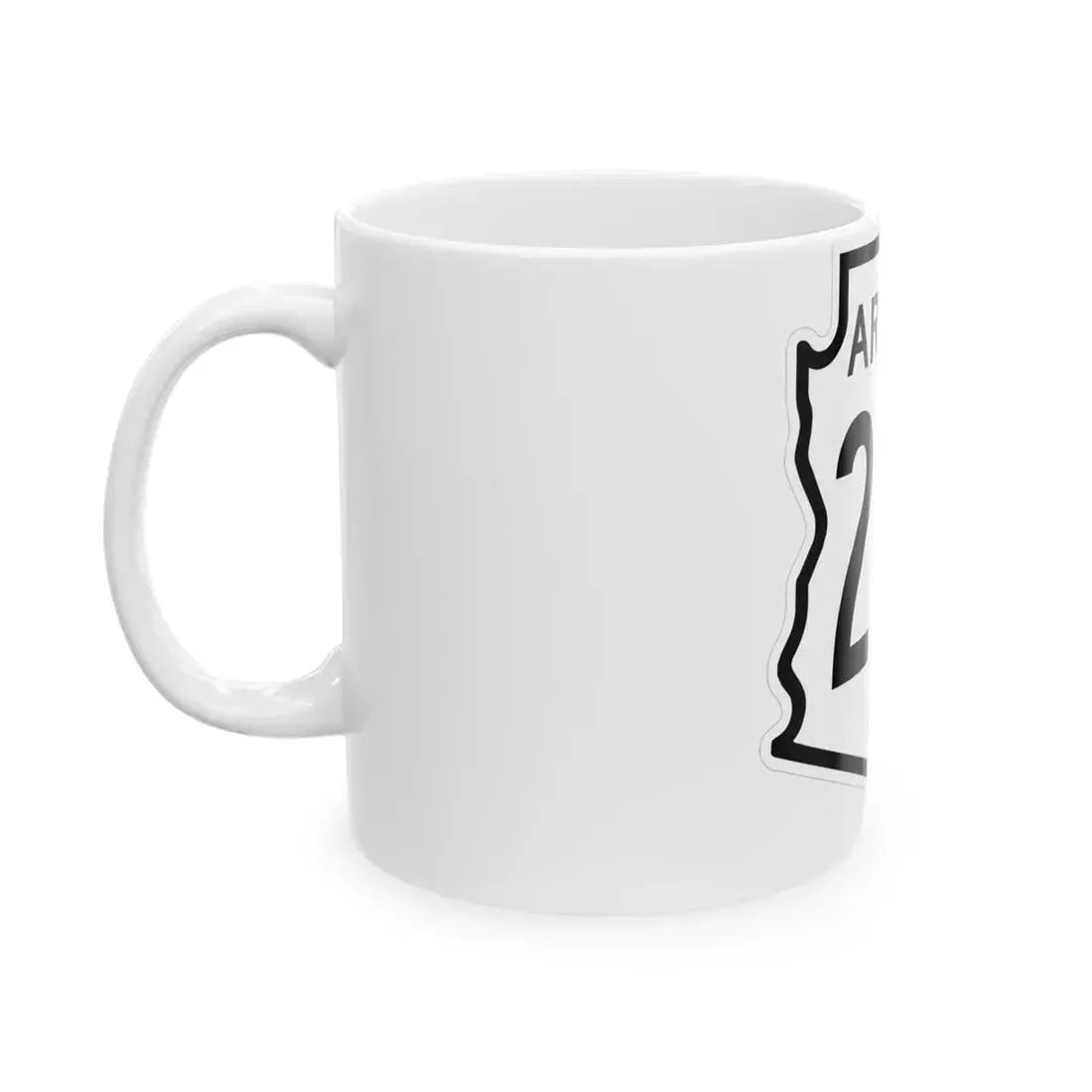 Arizona 273 1956 (Arizona) (Road Sign) White Coffee Mug - Go Mug Yourself