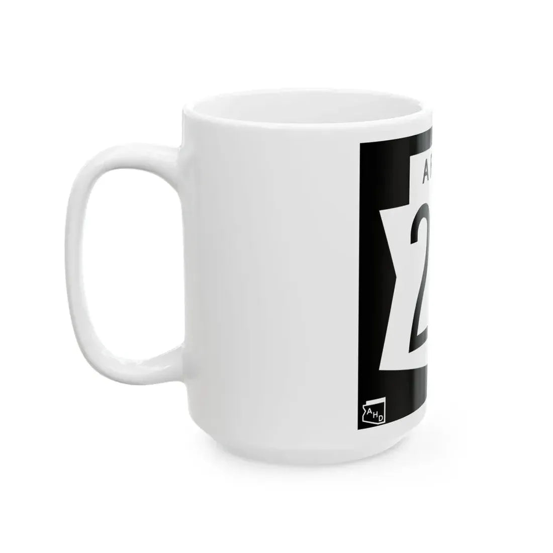 Arizona 273 1973 (Arizona) (Road Sign) White Coffee Mug - Go Mug Yourself