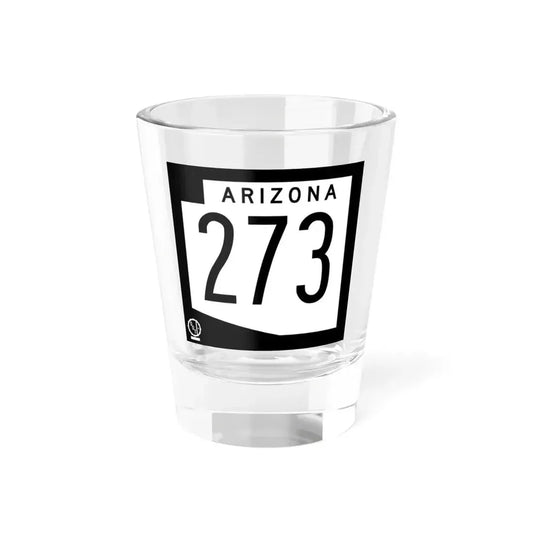 Arizona 273 1978 (Arizona) (Road Sign) Shot Glass 1.5oz 1.5oz - Go Mug Yourself
