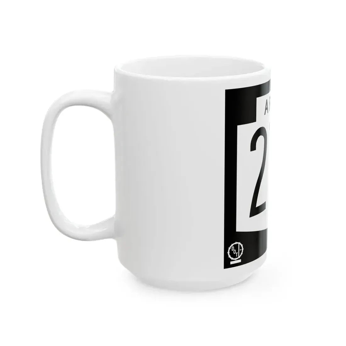 Arizona 273 1978 (Arizona) (Road Sign) White Coffee Mug - Go Mug Yourself