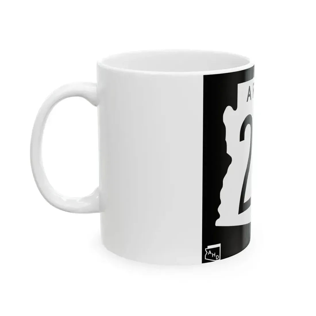 Arizona 277 1963 (Arizona) (Road Sign) White Coffee Mug - Go Mug Yourself
