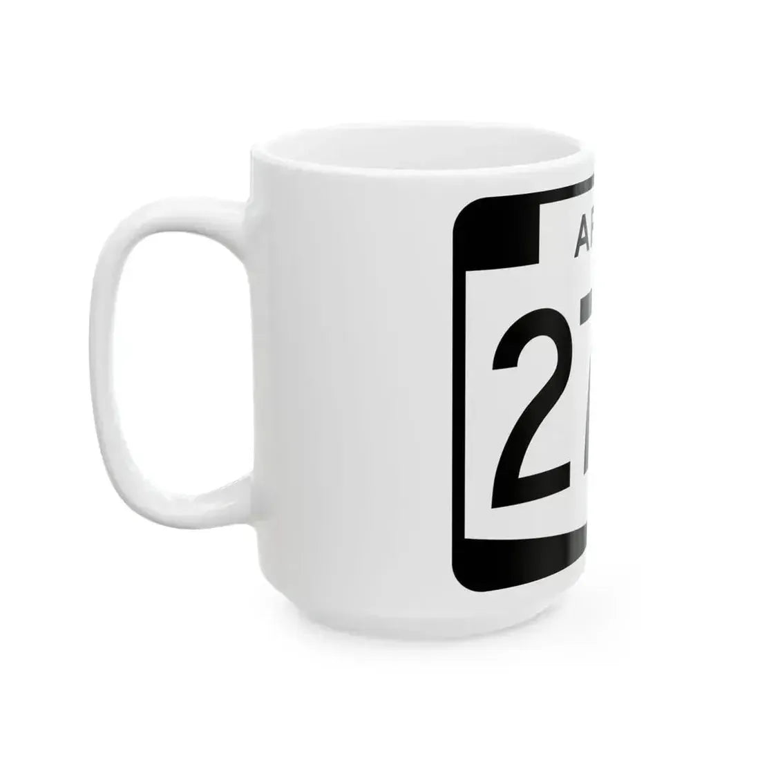 Arizona 277S (Arizona) (Road Sign) White Coffee Mug - Go Mug Yourself