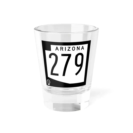 Arizona 279 1978 (Arizona) (Road Sign) Shot Glass 1.5oz 1.5oz - Go Mug Yourself