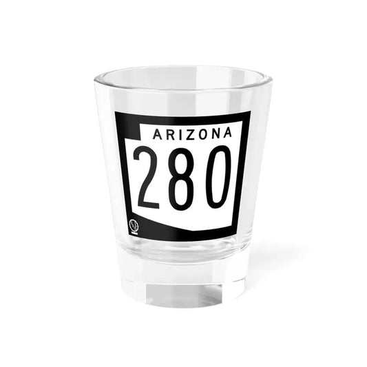 Arizona 280 1978 (Arizona) (Road Sign) Shot Glass 1.5oz 1.5oz - Go Mug Yourself