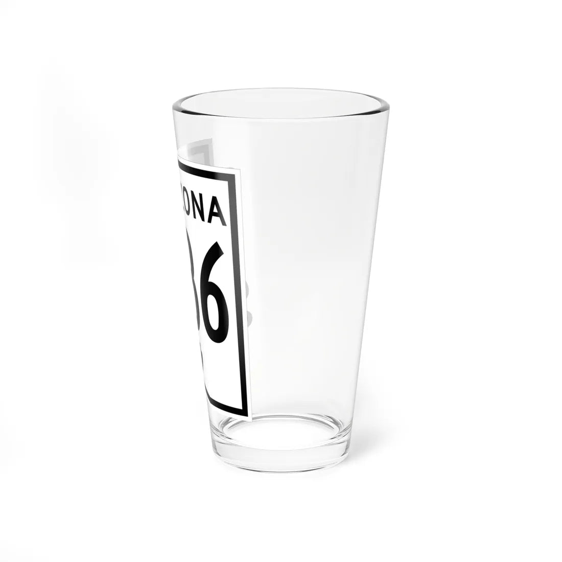 Arizona 286 1956 (Arizona) (Road Sign) Pint Glss 16oz - Go Mug Yourself
