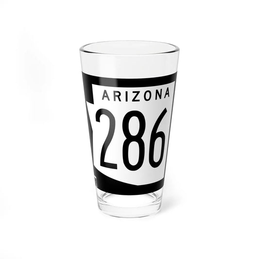 Arizona 286 1973 (Arizona) (Road Sign) Pint Glss 16oz 16oz - Go Mug Yourself