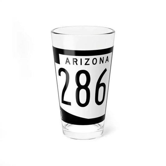 Arizona 286 1978 (Arizona) (Road Sign) Pint Glss 16oz 16oz - Go Mug Yourself
