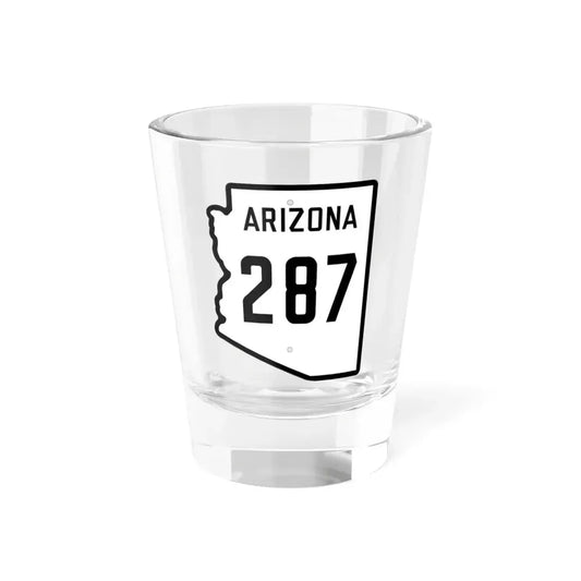 Arizona 287 1941 (Arizona) (Road Sign) Shot Glass 1.5oz 1.5oz - Go Mug Yourself